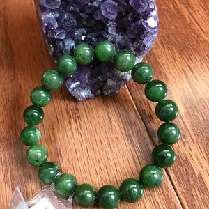 Natural Jade Bracelet ( Jade Certificate )